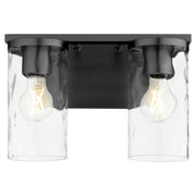 Steinway 2 Light Vanity in Matte Black