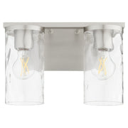 Steinway 2 Light Vanity in Satin Nickel