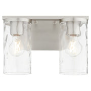 Steinway 2 Light Vanity in Satin Nickel