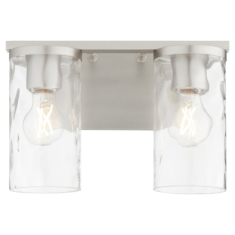 Steinway 2 Light Vanity in Satin Nickel