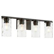 Steinway 4 Light Vanity in Matte Black