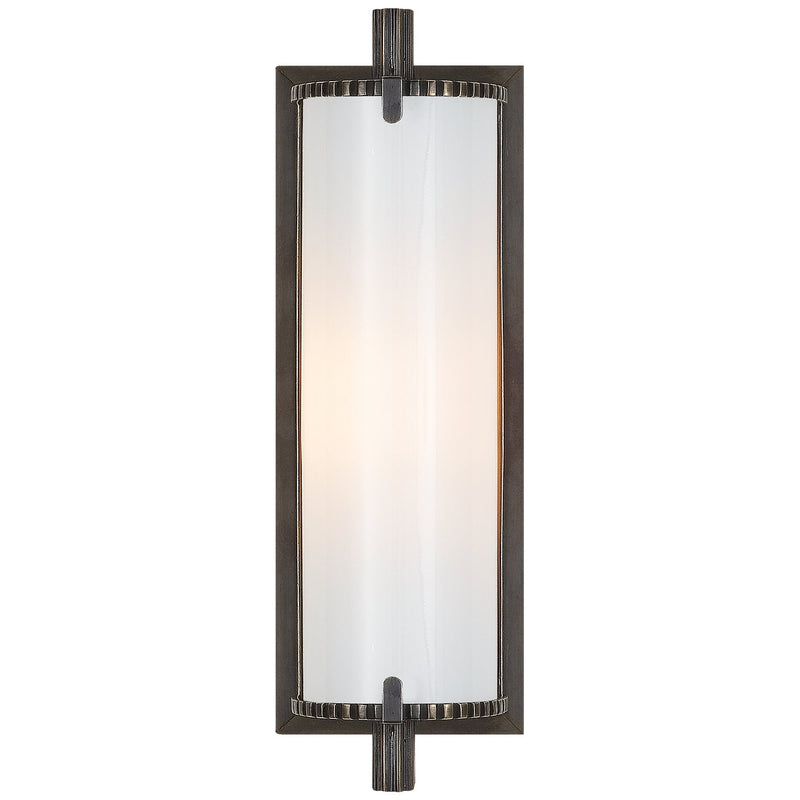 Calliope Short Bath Sconce in Bronze