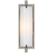 Calliope Short Bath Sconce in Polished Nickel