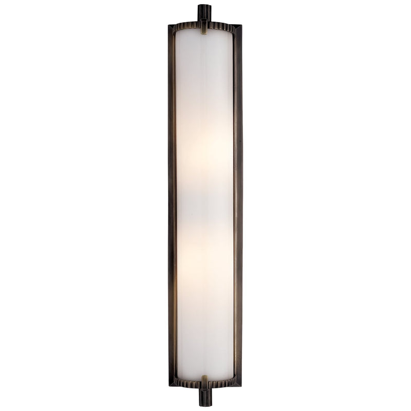 Calliope Tall 2-Light Bath Sconce in Bronze