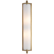 Calliope Tall 2-Light Bath Sconce in Hand-Rubbed Antique Brass