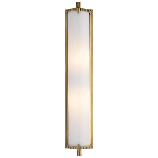 Calliope Tall 2-Light Bath Sconce in Hand-Rubbed Antique Brass