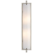 Calliope Tall 2-Light Bath Sconce in Polished Nickel