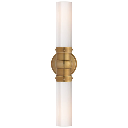 Graydon Double 2-Light Bath Sconce in Hand-Rubbed Antique Brass