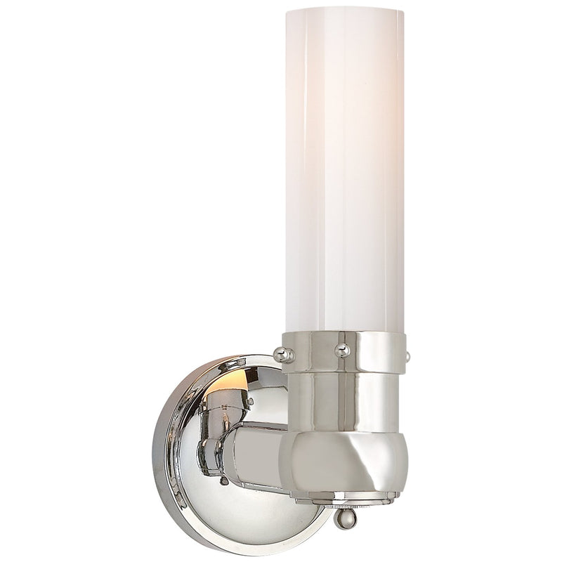 Graydon Single Bath Sconce in Polished Nickel