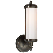 Merchant Single Bath Sconce in Bronze