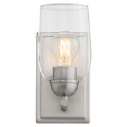 Wallinger 1 Light Wall Sconce in Satin Nickel