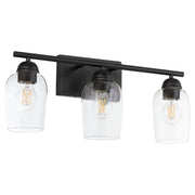 Wallinger 3 Light Vanity in Matte Black