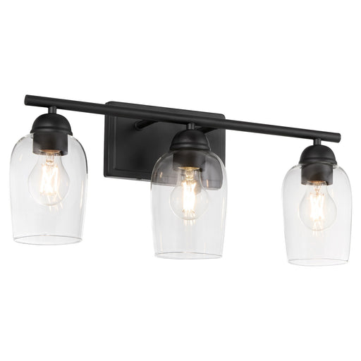 Wallinger 3 Light Vanity in Matte Black