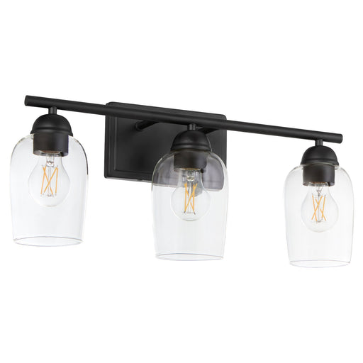 Wallinger 3 Light Vanity in Matte Black