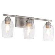 Wallinger 3 Light Vanity in Satin Nickel