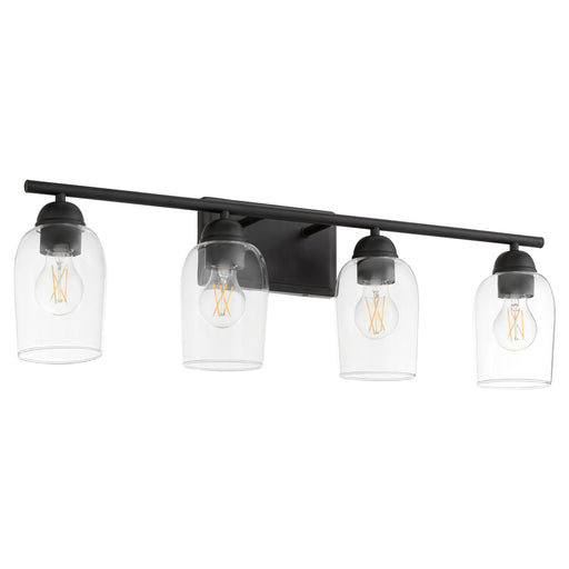 Wallinger 4 Light Vanity in Matte Black