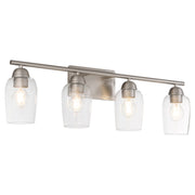 Wallinger 4 Light Vanity in Satin Nickel