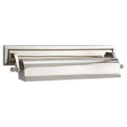 Library 16" 2-Light Picture Light in Polished Nickel