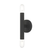 Copenhagen 2-Light ADA Wall Sconce in Black