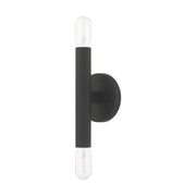 Copenhagen 2-Light ADA Wall Sconce in Black