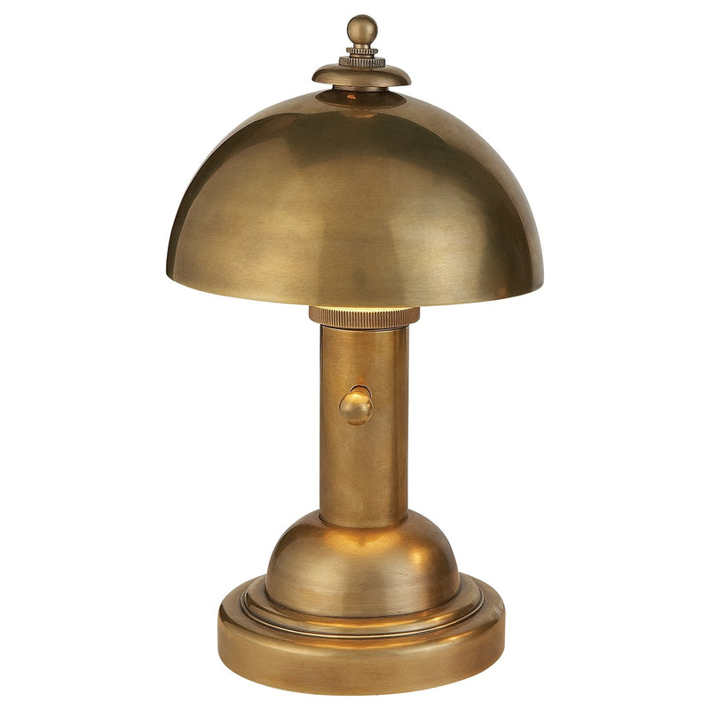 Totie Desk Lamp in Hand-Rubbed Antique Brass
