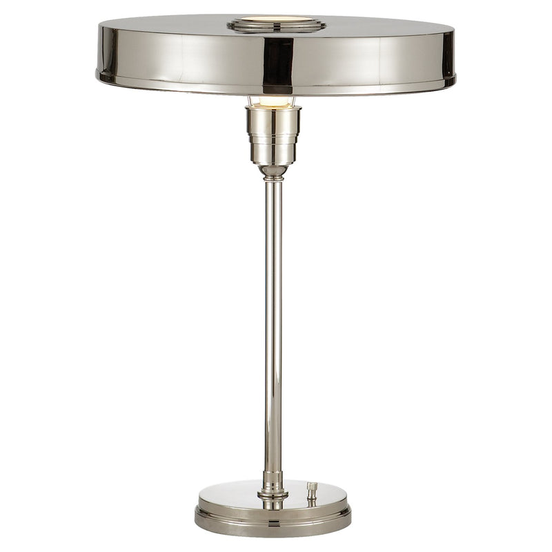Carlo Table Lamp in Polished Nickel