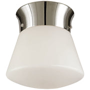 Perry Street Flush Mount in Polished Nickel