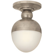 Clark Semi-Flush Mount in Antique Nickel