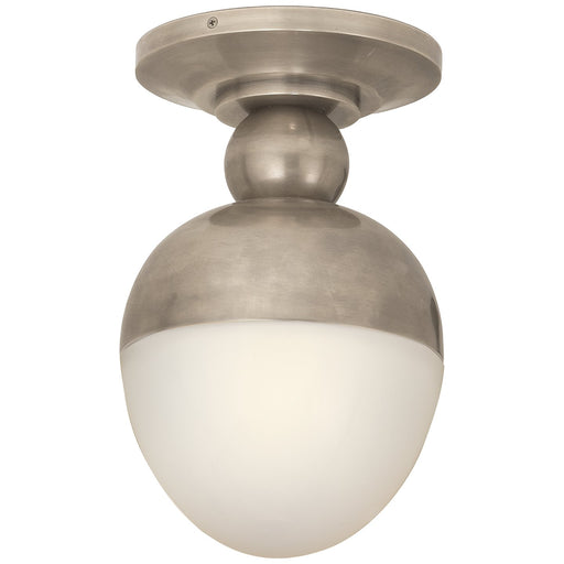 Clark Semi-Flush Mount in Antique Nickel