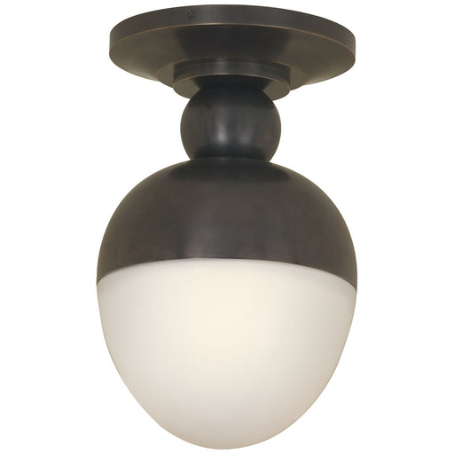 Clark Semi-Flush Mount in Bronze