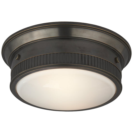 Calliope Marine 2-Light Flush Mount in Bronze