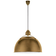 Eugene Large Pendant in Hand-Rubbed Antique Brass