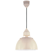 Eugene Small Pendant in Lightly Antique White