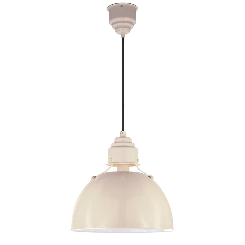 Eugene Small Pendant in Lightly Antique White