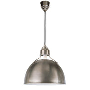 Eugene Medium Pendant in Antique Nickel