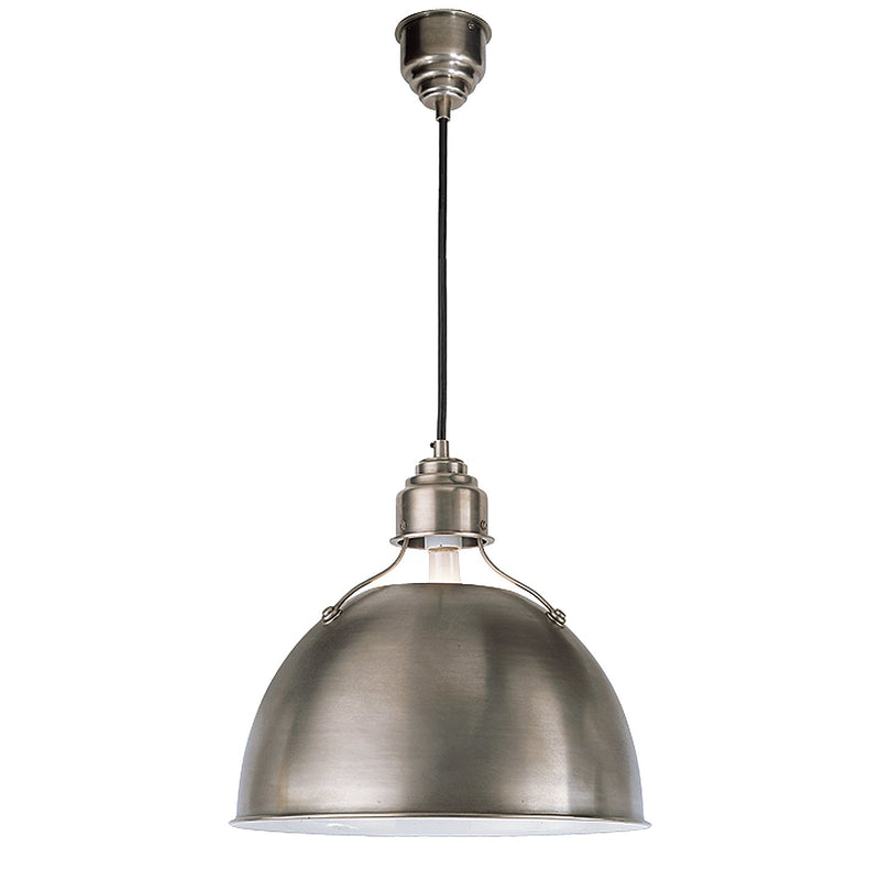 Eugene Medium Pendant in Antique Nickel
