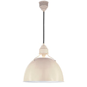 Eugene Medium Pendant in Lightly Antique White
