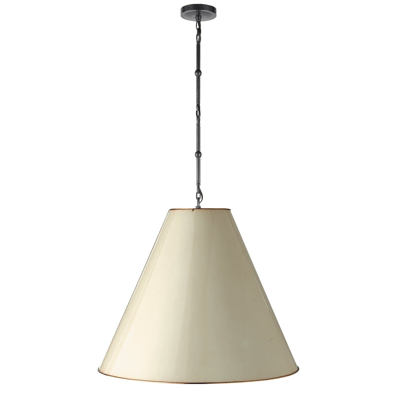 Goodman Large 2-Light Pendant in Bronze