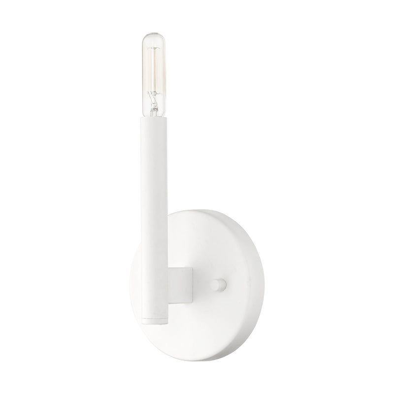 Copenhagen Candelabra ADA Wall Sconce in White
