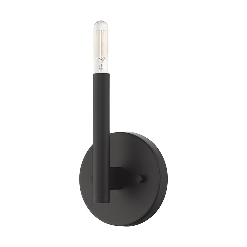Copenhagen Candelabra ADA Wall Sconce in Black