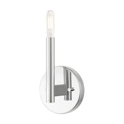 Copenhagen Candelabra ADA Wall Sconce in Polished Chrome