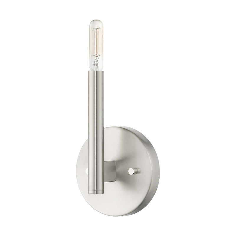 Copenhagen Candelabra ADA Wall Sconce in Brushed Nickel