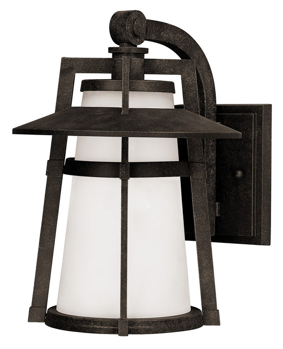 Calistoga One Light Outdoor Wall Lantern in Adobe
