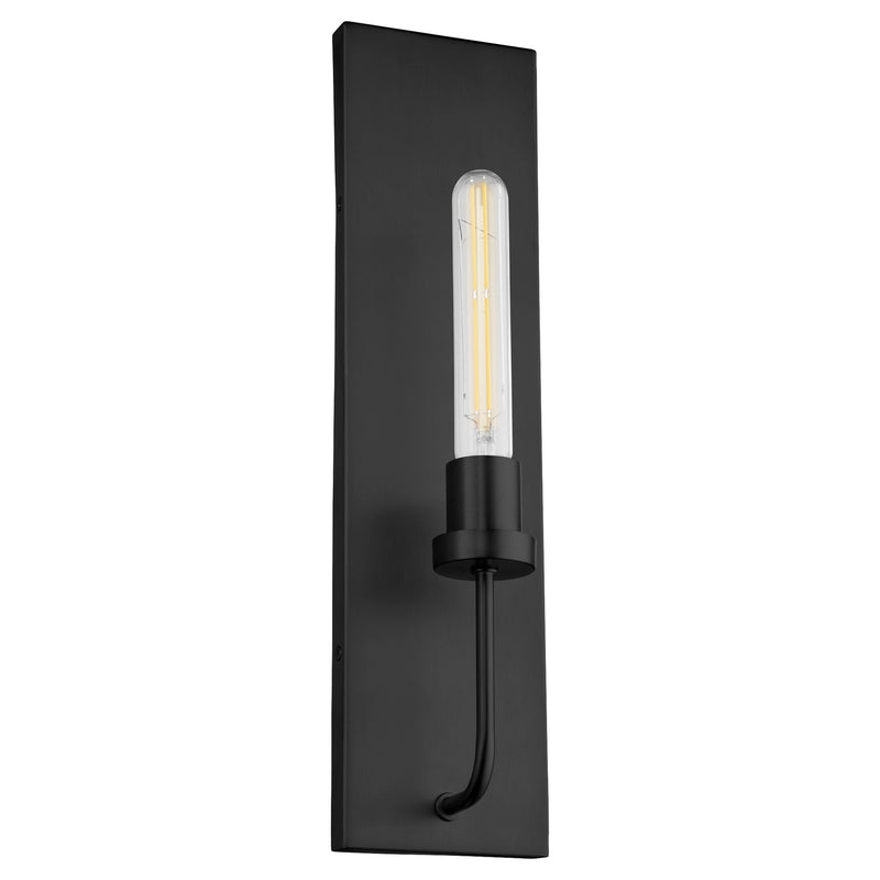 Sheridan 1 Light Wall Sconce in Matte Black