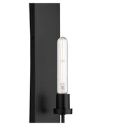 Sheridan 1 Light Wall Sconce in Matte Black