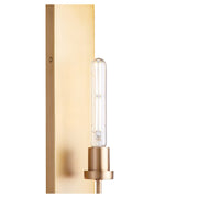Sheridan 1 Light Wall Sconce in Aged Brass