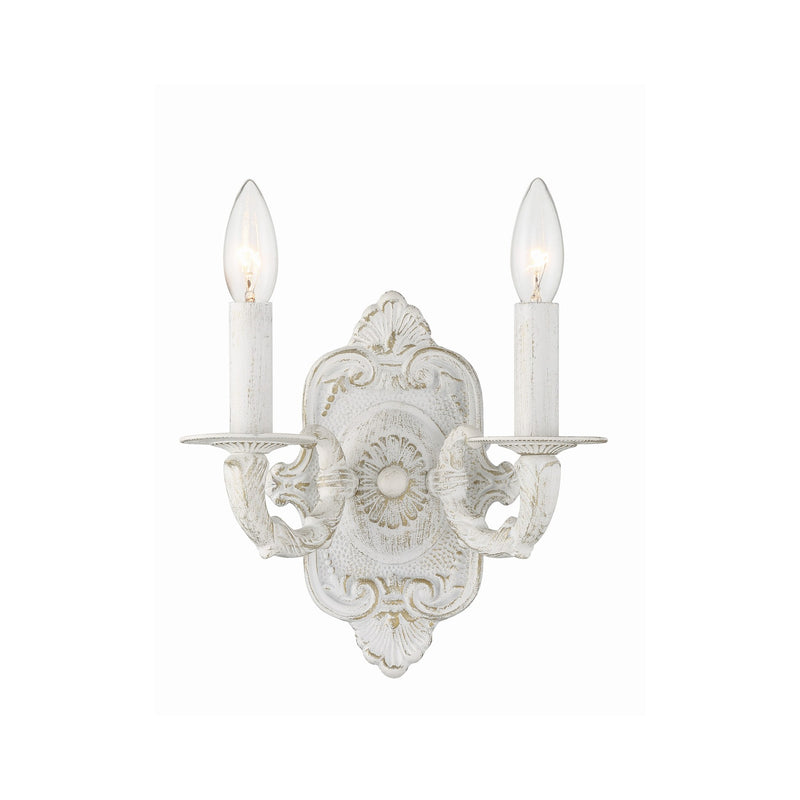 Paris Market 2 Light 10" Sconce in Antique White