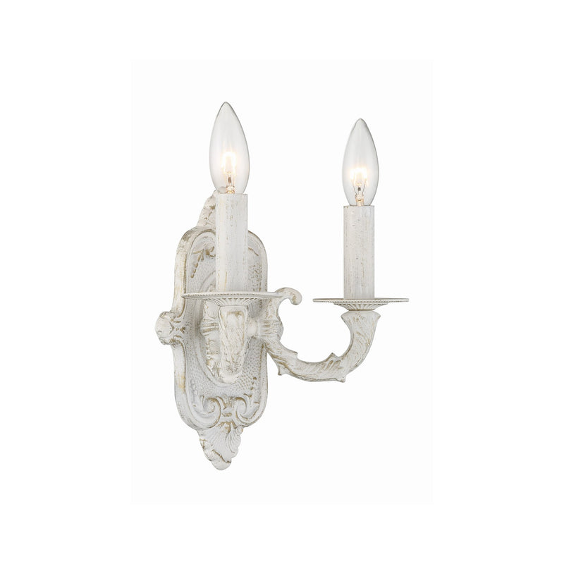 Paris Market 2 Light 10" Sconce in Antique White