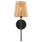 Fairview 1 Light Wall Sconce in Matte Black