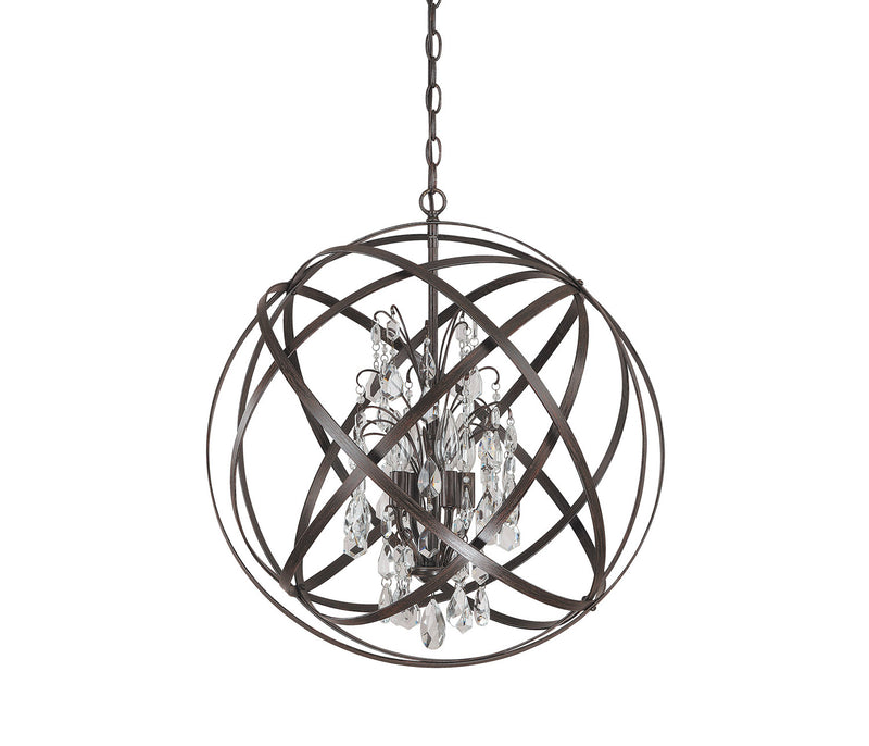 Axis 4-Light Chandelier - Lamps Expo